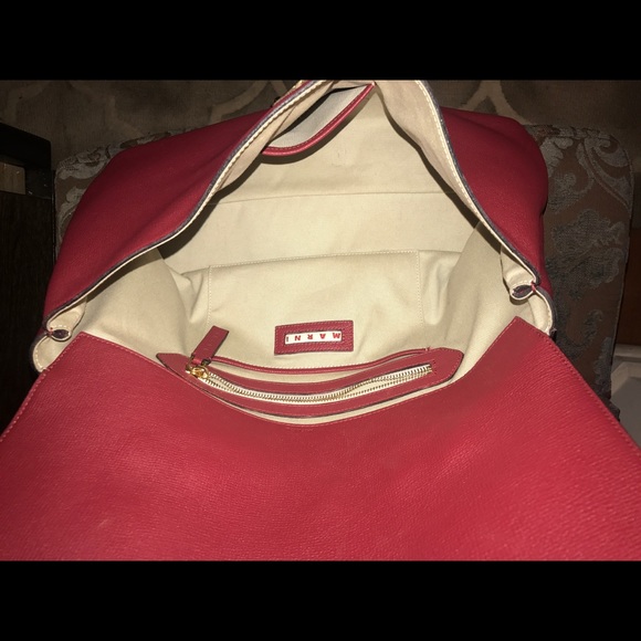 Marni Handbag:Calfskin leather. Used once - Picture 2 of 8